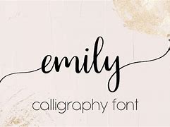 Image result for Emily Cursive