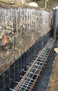 Image result for Concrete Retaining Wall Footing Design