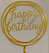 Image result for Happy Birthday Cake Topper Pinterest