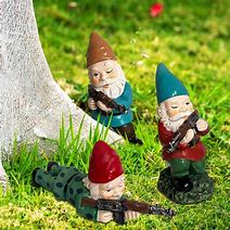 Image result for Painted Garden Gnomes