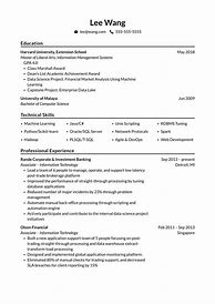 Image result for Harvard It Resume Template Word