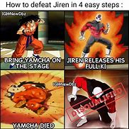 Image result for Yamcha Dies Meme