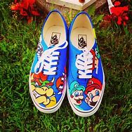 Image result for Vans Mario Shoes