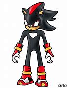 Image result for Shadow Drawing Easy Sonic