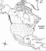 Image result for Printable Map of North America