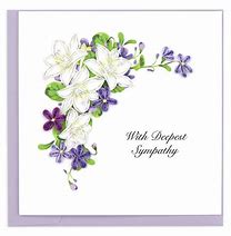 Image result for Quilled Sympathy Cards