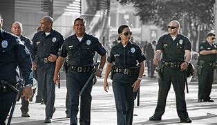 Image result for LAPD Hat On Officer