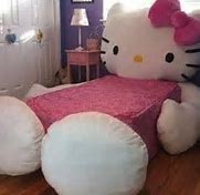 Image result for Hello Kitty Character Bed