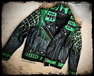 Image result for Punk Leather Jacket