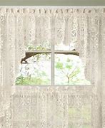 Image result for Lace Curtains for Kitchen Window