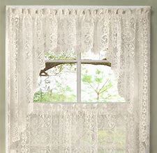 Image result for Lace Small Door Window Curtains