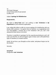 Image result for Organization Apology Letter