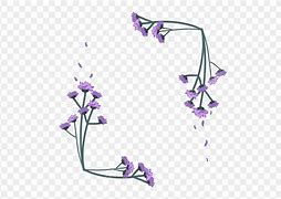 Image result for Purple Spring Flower Border