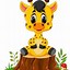 Image result for Baby Giraffe Art