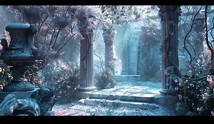 Image result for Mysterious Garden with Stone Statues