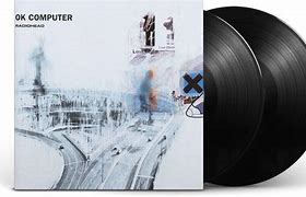 Image result for Radiohead OK Computer Vinyl Cover