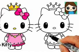 Image result for Kawaii Hello Kitty Art