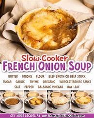 Image result for Slow Cooker French Onion Soup