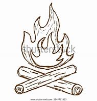 Image result for Fire Sketch