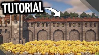 Image result for Castle Tower Minecraft Wall