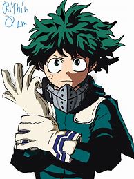 Image result for Anime Deku Sketch