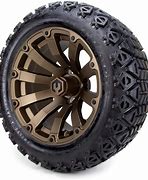 Image result for Golf Cart Buff Seats Bronze Wheels