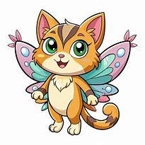 Image result for Cat with Butterfly Wings