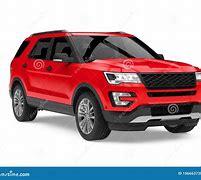 Image result for Rear of Red SUV