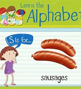 Image result for Sausage Flashcard