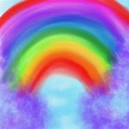 Image result for Rainbow Rain Painting