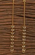 Image result for Gold Ear Chain Design