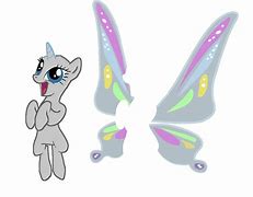 Image result for mlp base with hair and wings