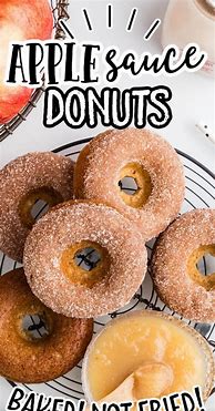 Image result for Applesauce Donuts