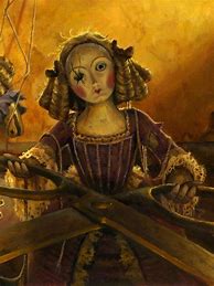 Image result for Creepy Doll Art