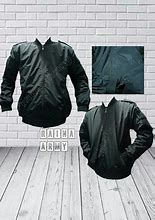 Image result for Cara Desain Jaket Bomber Biru Dongker