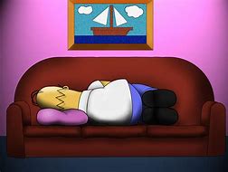 Image result for Homer Simpson Sleeping