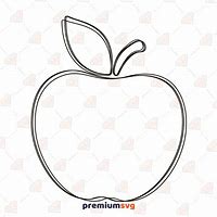 Image result for Apple Outline SVG Free