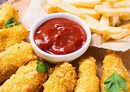 Image result for Chicken Strips and French Fries