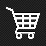 Image result for Shopping Cart Icon White