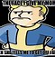 Image result for Vault Boy Meme No Text