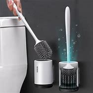 Image result for Wall Mounted Toilet Brush Set