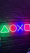 Image result for PlayStation Logo Neon