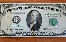 Image result for 10 Dollar Bills Cash