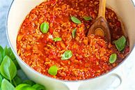 Image result for Spaghetti Meat Sauce