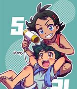 Image result for Goh X Ash Fanfic Pokemon