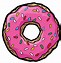 Image result for The Simpsons Donut Head Transparent