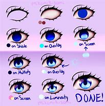 Image result for Anime Eye Practice