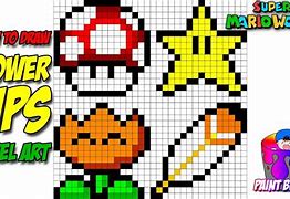 Image result for How to Draw Mario Power-Ups