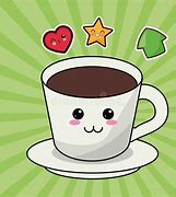 Image result for Dibujos De Coffe Kawai