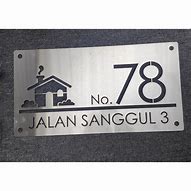 Image result for House Number Plate